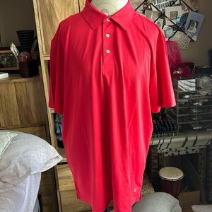 Vuga True Red Stretch Polo Shirt - XL NWT